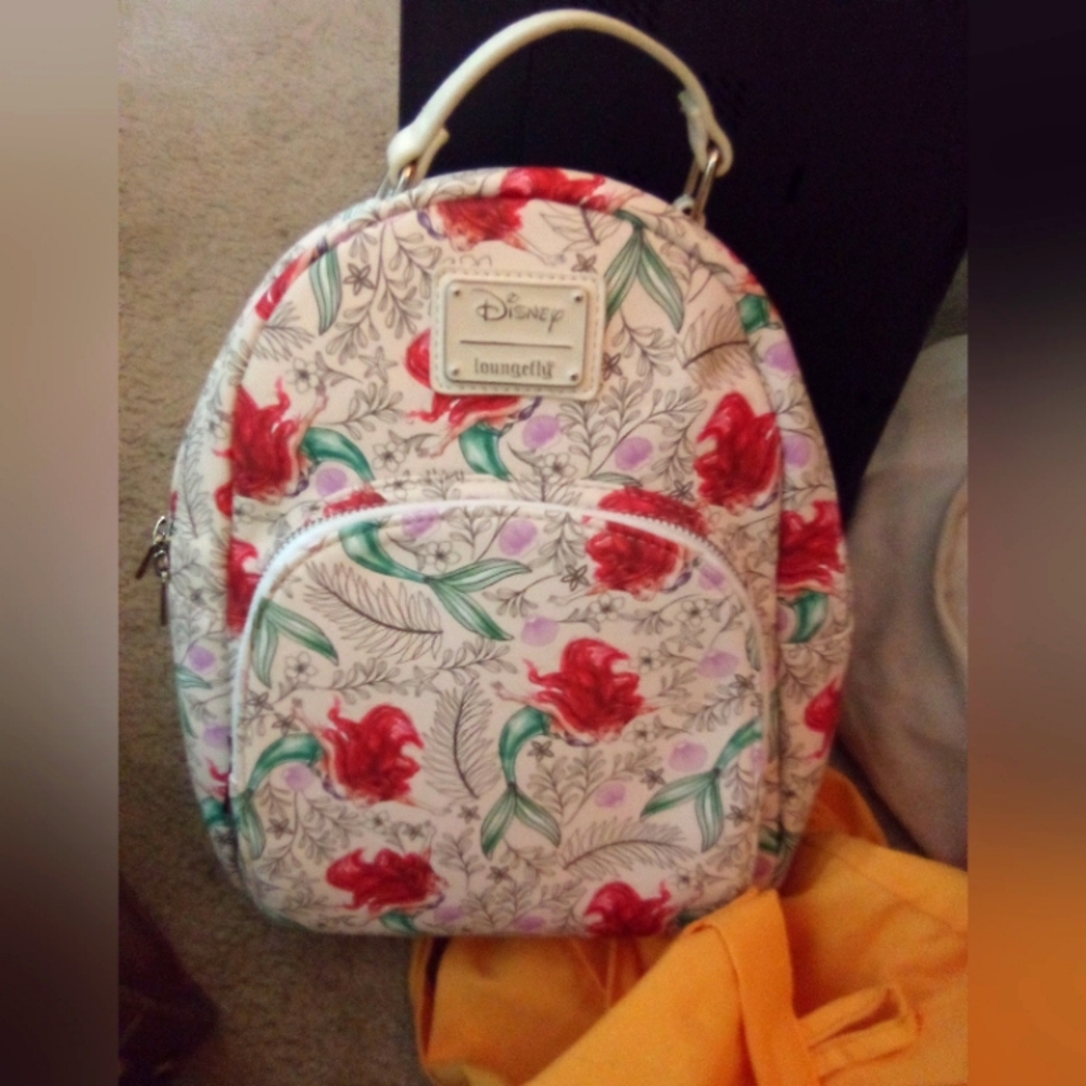 🧜‍♀️Loungefly Little Mermaid Backpack brand new!🧜‍♀️